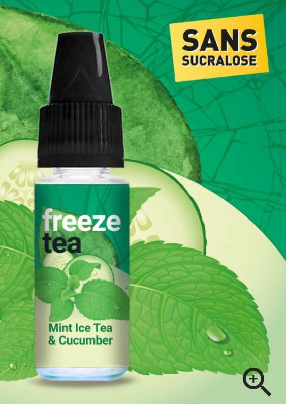 Mint Ice Tea Et Cucumber - FREEZE TEA