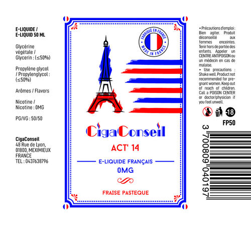 Act’ 14 Fraise Pastèque - CIGACONSEIL