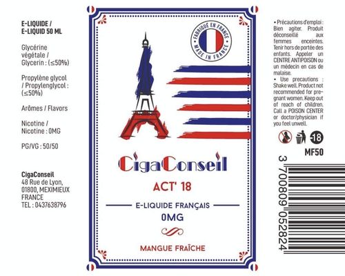 Act’ 18 Mangue Fraîche - CIGACONSEIL