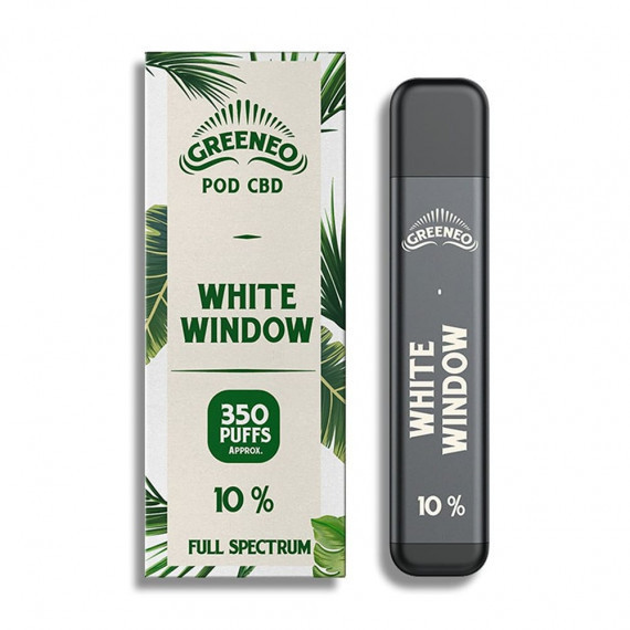 POD White Window 10% - CBD GREENEO